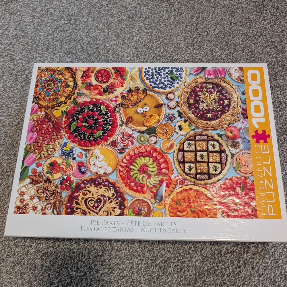 Eurographics Pie Party Puzzle 1000 Pieces